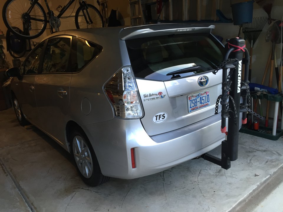 2016 prius bike discount rack