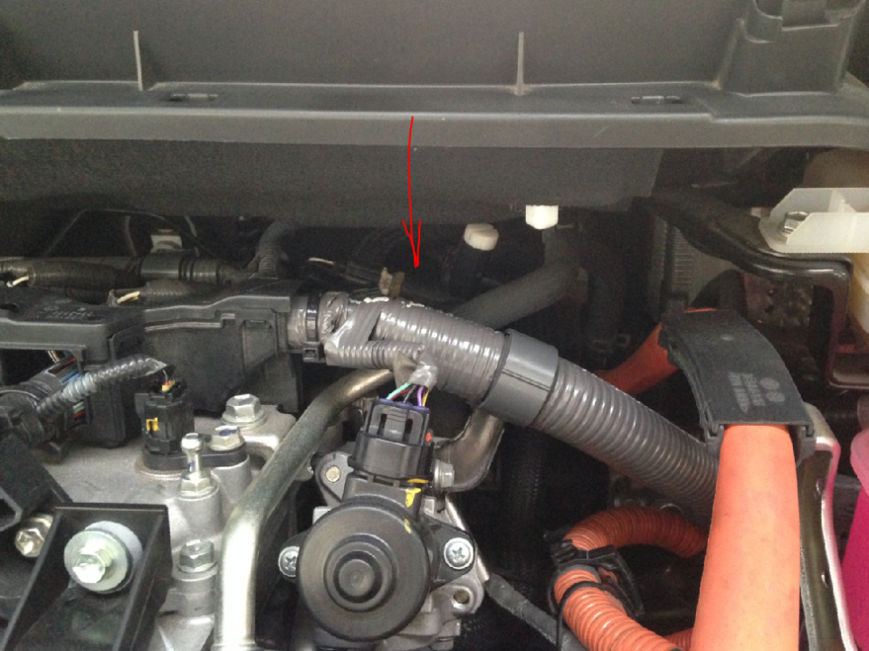 2016 chevy camaro 3.6 coolant temperature sensor location