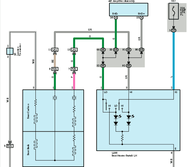 Replace On Off Seat Heater Switch With High Low Plug In