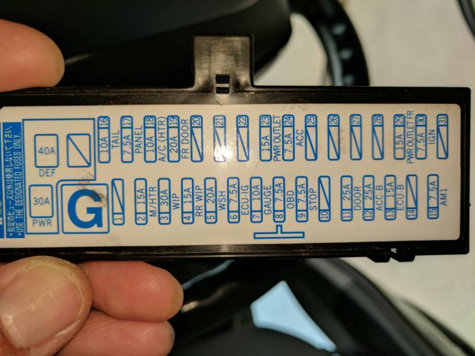 05 gen 2 fuse box near pedals | PriusChat toyota iq fuse box location 