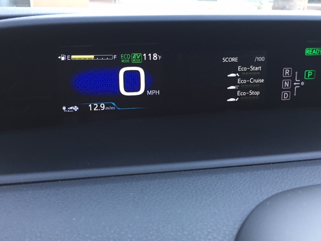 Testing Car's Outdoor Temperature Readings
