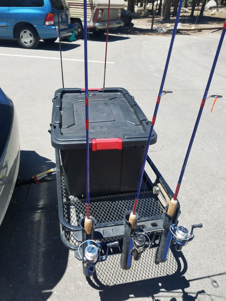 Prius towing Harbor Freight 4x8 trailer (~1200 lbs)....anyone pull this ...