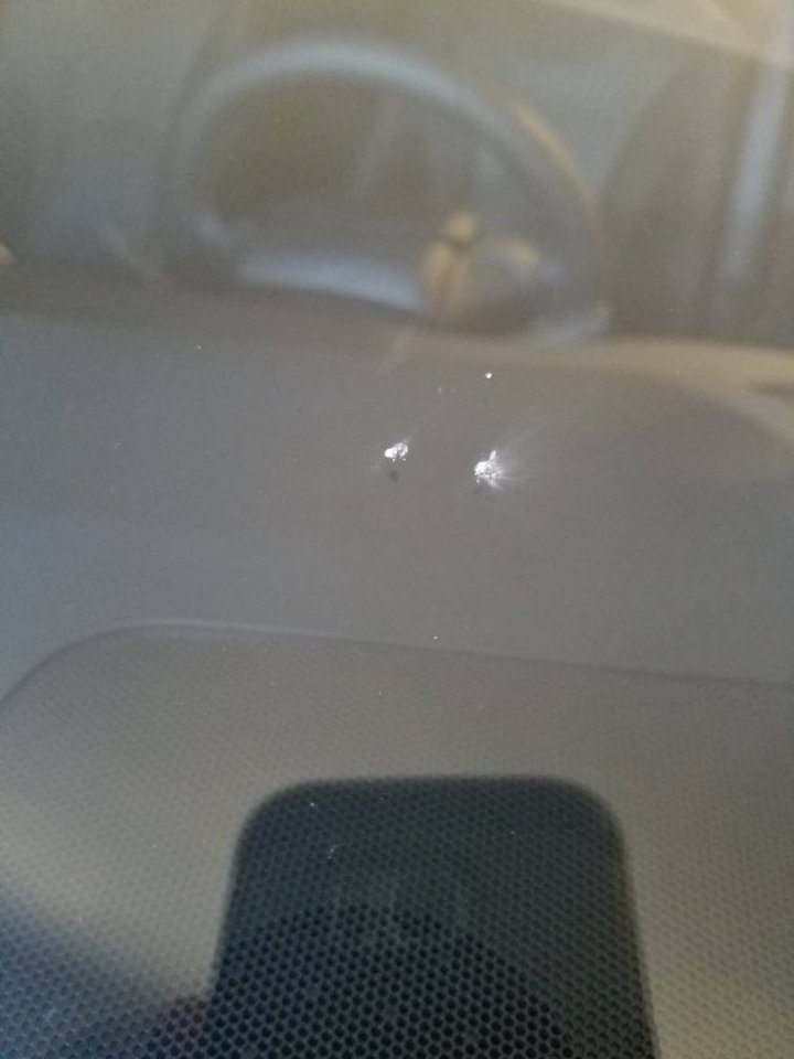 Small deals windshield crack