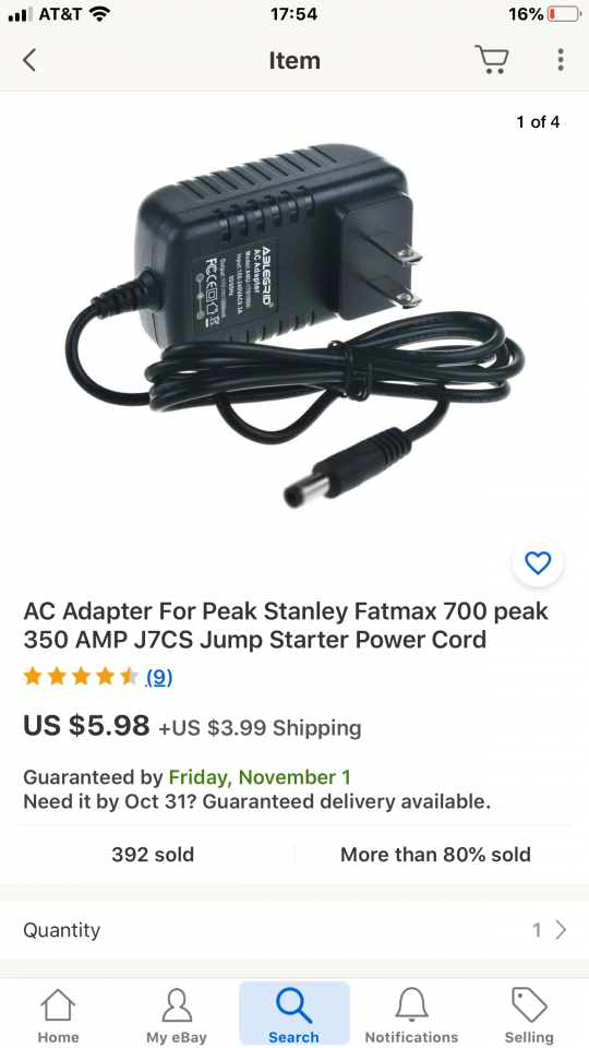 Stanley Fat Max 700 won't take a charge | PriusChat