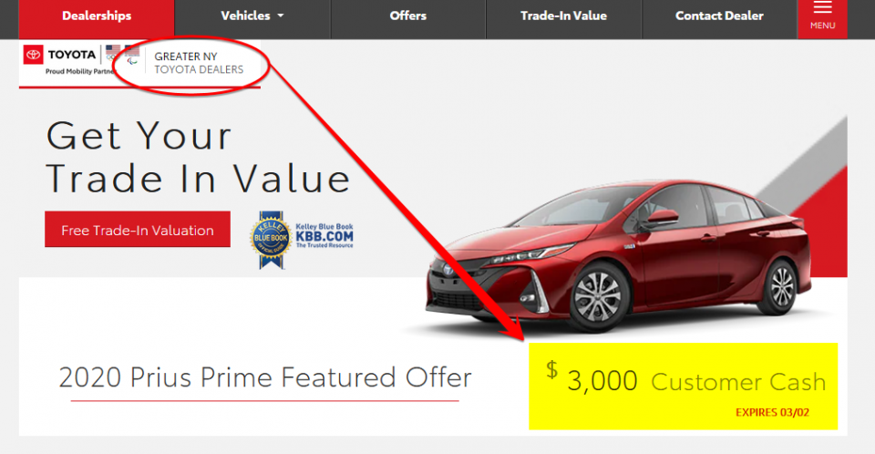 Rebate On Prius Prime