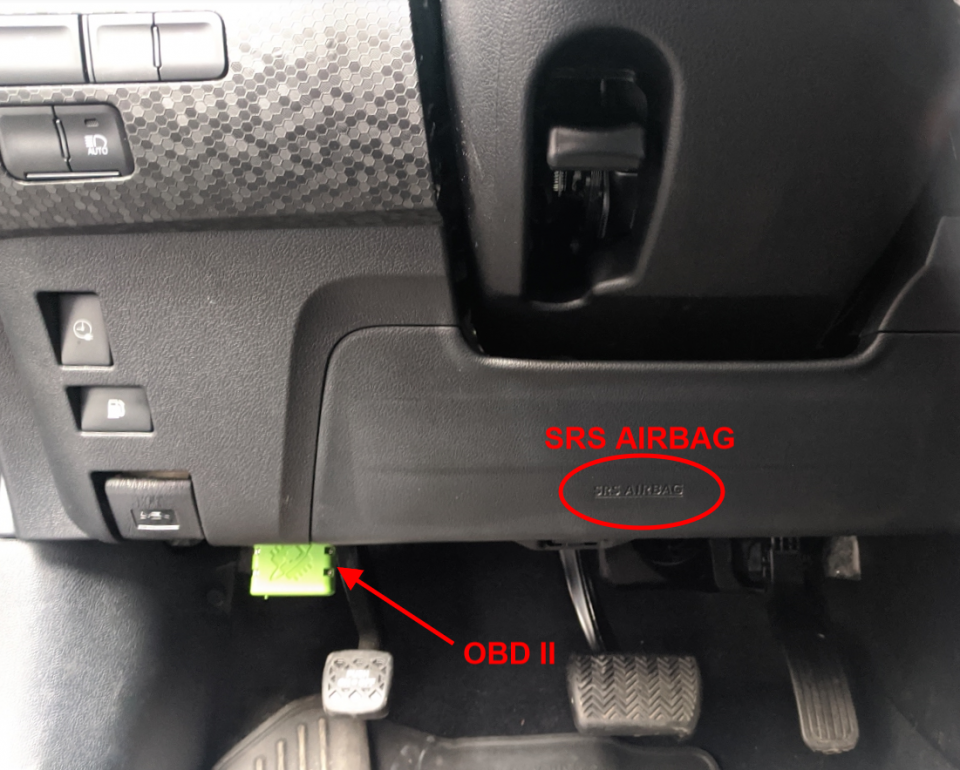 Prise OBD2 dans les Toyota Prius 3 (2009 - 2016) - Trouvez votre