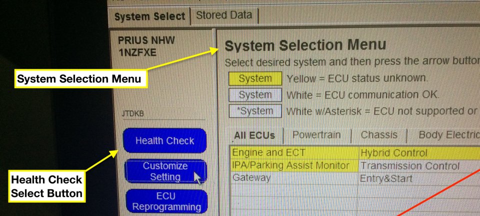 TS System Selection Menu Health Check.JPG