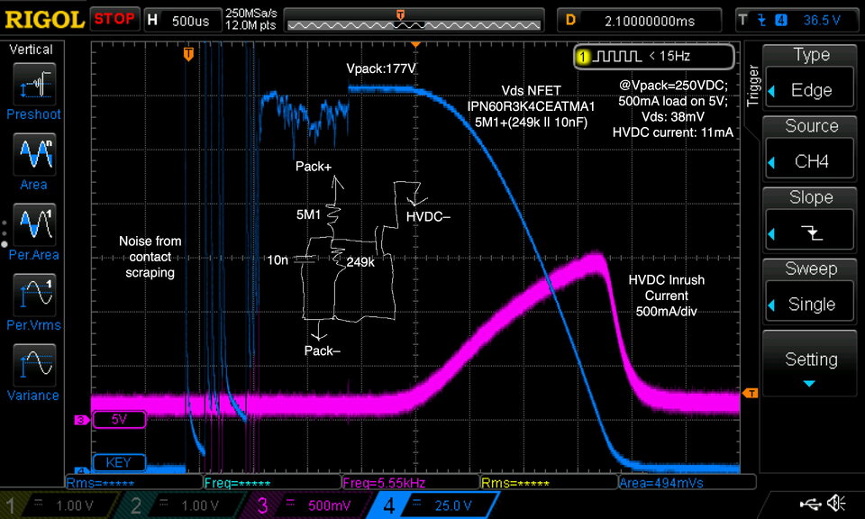 NFET on HVDC- (Vds & Current).jpg